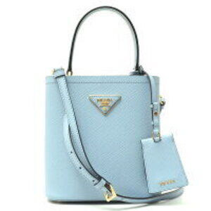 Prada Panier Bag Saffiano Leather Blue